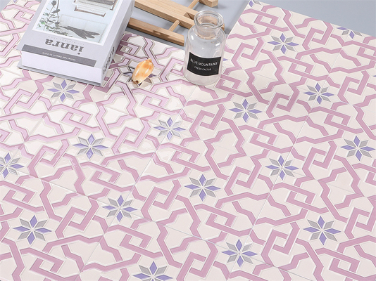 Tejas de cerámica rústicas decorativas de 200x200 mm para baño y tejas de pared de grado AAA para edificios