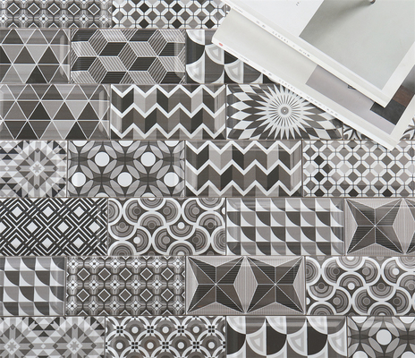 Grisa 75x152mm ISO 9001 Pared interior azulejos de pan para la cocina y el baño