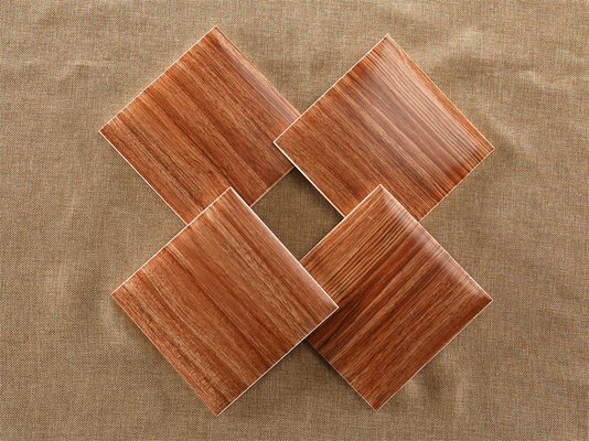 Marrón 152x152mm Cerámica de Pared para Oficina y Decoración