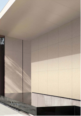 Piedra caliza resistente al desgaste Beige mate 60x120cm Pared de cortina exterior azulejos de porcelana para patio