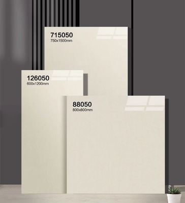 Los azulejos de porcelana acristalada de grado beige AAA y azulejos de suelo antideslizante de 750x1500 mm para baño y sala de estar