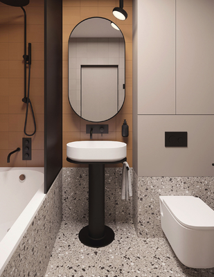 Moderno interior de pared de azulejos duraderos 600x1200mm y elegante cara de bebé azulejos de porcelana para el salón y la decoración