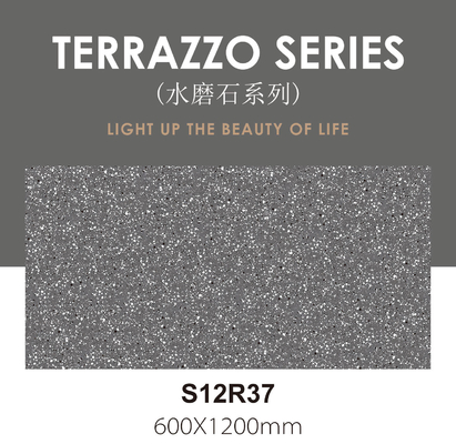No resbaladizo 1200x600mm terrazo piso interior cara de bebé azulejos de decoración de porcelana para el comedor