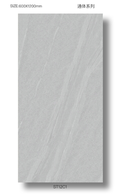 Pavimento exterior Durable 60x120cm Porcelana de cuerpo entero Decoración de azulejos para terraza azulejos grises ecológicos