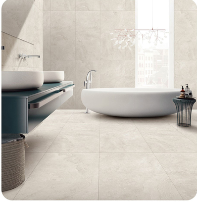 Tiles de porcelana de cara de bebé de color beige 600x1200mm Arcillas de pared de interior