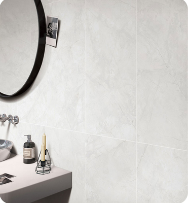 Carrete de porcelana vidriada para bebés de color beige a prueba de agua 60x120cm para decoración interior