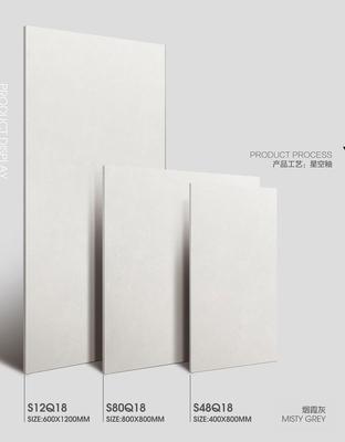 Pared interior resistente a los ácidos 1200x600mm Moderno azulejos de porcelana suave y vidriado para el balcón