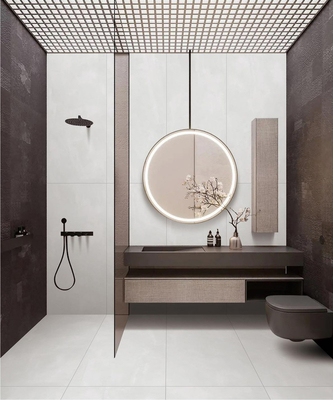 Retro suelo duradero 600x1200mm azulejos de porcelana suave de vidrio para hoteles y baños azulejos interiores
