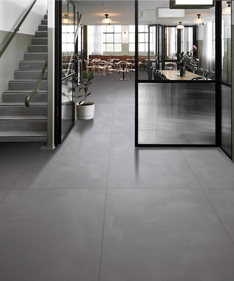 Baldosas de porcelana esmaltada antideslizantes 600x1200mm Gris Grado AAA