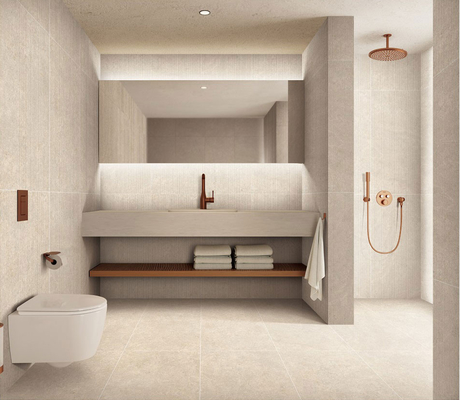 Tejas de porcelana de vidrio blando de grado AAA 24x48 piso interior