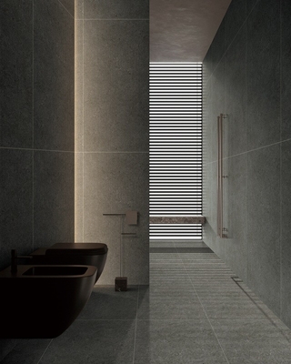 Cocina 1200x600mm Pared interior Tija de porcelana suave y vidriada duradera para baño