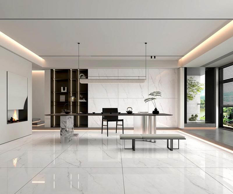 1200x1200mm azulejos de porcelana glaseada pulida para paredes interiores