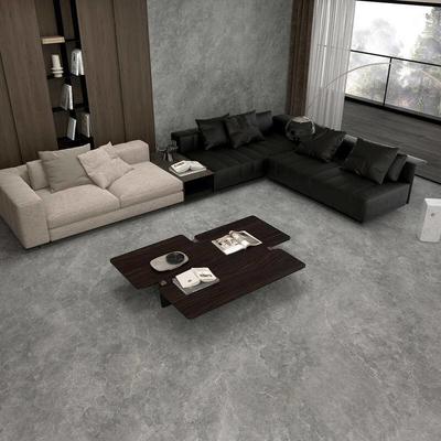 Cuadrado en el interior de la pared 1200x1200mm SGS Baby Face porcelana de azulejos y mármol look azulejos grises y balcón y decoración
