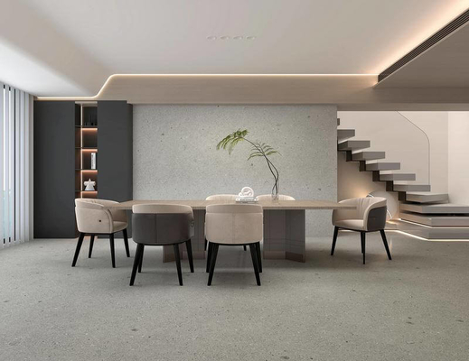Suelo exterior Durable Terrazzo Baby Face Grallado de porcelana 1200x1200x9mm Grado cuadrado Aaa Para construcción y reconstrucción