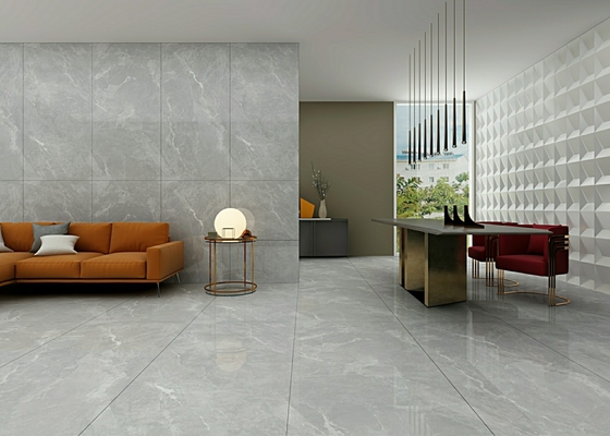 Retro impresionante 900x1800x9mm Vista de mármol gris W.A 0.5% suelo exterior acristalado porcelana pulida azulejos para el baño