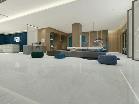 Baldosa de porcelana esmaltada pulida gris 900x1800mm para suelo interior