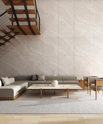 Tijeras de porcelana de vidrio de color amarillo claro pulido 900x1800x9mm resistente al desgaste para la reconstrucción