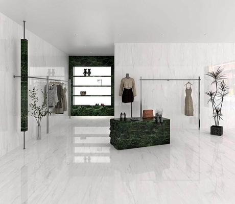 Porcelana duradera con cristal pulido para ducha 1200x1800x9mm Antibacteriana interior de los azulejos del suelo Balcón