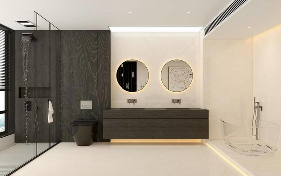 Grado AAA de ladrillo de fuego 1200x1800x9mm Carrara porcelana vidriada y pulida azulejos para el baño y azulejos de suelo de interiores