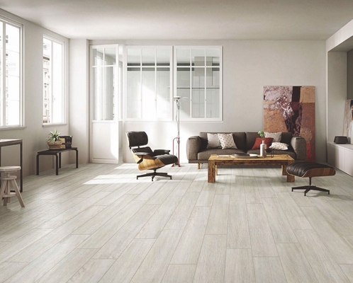 Prueba de humedad 150x900mm Cinturones de porcelana de madera gris y marrón para decoración del hogar
