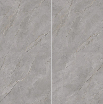 Piso interior gris de mármol 1200x1200mm Las losas de piedra sinterizada pulida para oficina