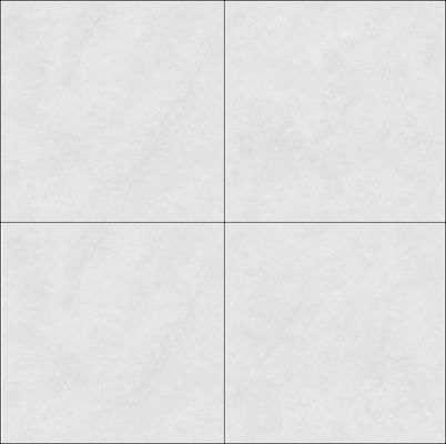 Tiles de porcelana de ladrillo de fuego de mármol 800x800mm gris pulido y glaseado para oficinas resistentes a las manchas