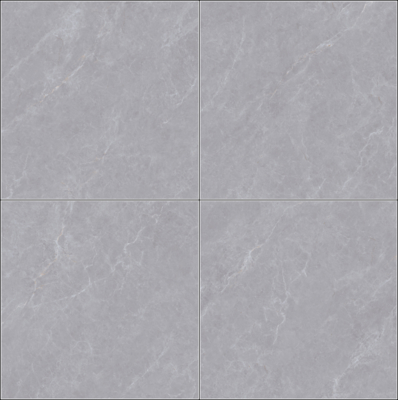 Tejas de porcelana de ladrillo de fuego 800x800mm de color gris mármol pulido y vidriado para comedor y proyecto