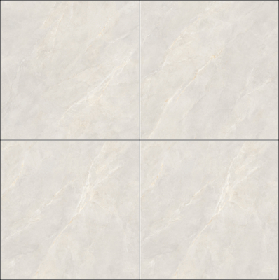 Tiles de porcelana glaseada pulido de mármol gris antideslizante de 800x800 mm para oficinas y dormitorios