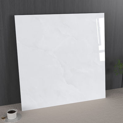 Marble 1mx1m Porcelain Glazed Polished Tiles For Office and Dinging Room Stain-resistance