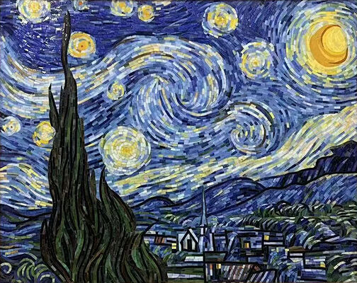 Mosáicos de vidrio para oficinas y baños