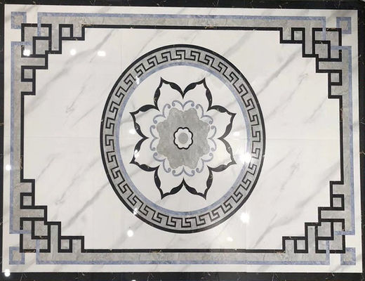 Carrara 600x600m m Crystal Polished Tile Recycled Carpet W.A 0,01