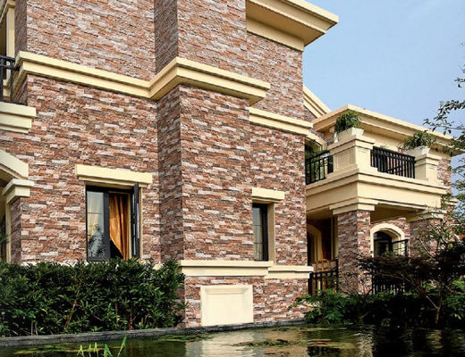 9.5mm Super grueso azulejo de piedra natural 150x600mm para la pared exterior