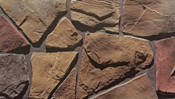 Owens Corning antiguo cultivó el vintage de piedra 14m m artificial arquitectónico del ladrillo