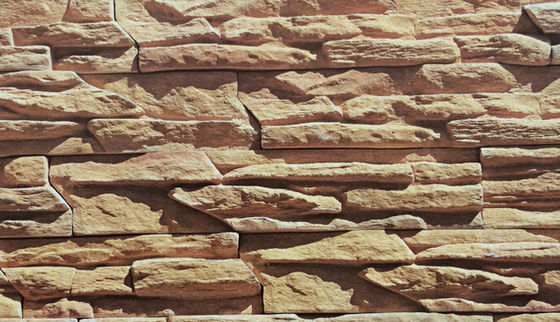 Ladrillo cultivado arte exterior los 0.14cm artificiales que ajardinan de la piedra