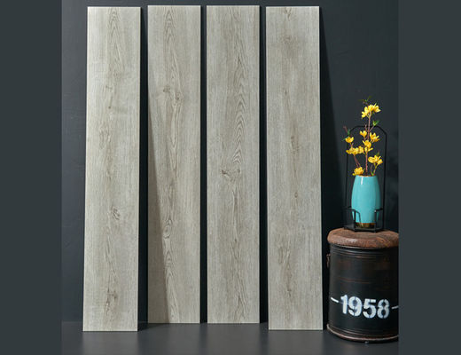 la porcelana de madera 4Pcs de los 25x150cm teja los materiales de construcción esmaltados pulió 9.5m m
