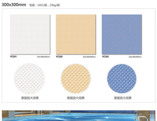 resbalón anti de cerámica los 30x30cm de las tejas de mosaico de la piscina del carril ISO de los 2.5m