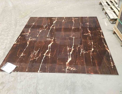 porcelana Decoation interior 38kgs/ctn de las baldosas del color del oro de 6pcs/ctn 9.5m m